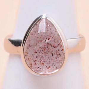 Křišťál Orire - křišťál štěstí prsten stříbro Ag 925 R28 - 53 mm (US 6,5) cm, 4,7 g