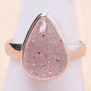 Křišťál Orire - křišťál štěstí prsten stříbro Ag 925 R108 - 60 mm (US 9,5) cm, 6,7 g
