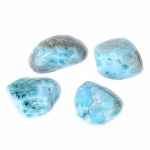 Larimar tromlovaný Dominikánská republika - L - cca 2,5 - 3 cm