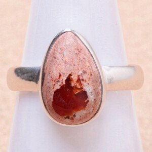 Opál mexický prsten stříbro Ag 925 R1137 - 59 mm (US 9), 4,4 g