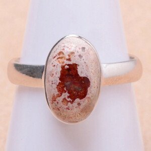 Opál mexický prsten stříbro Ag 925 R1152 - 59 mm (US 9), 4,5 g