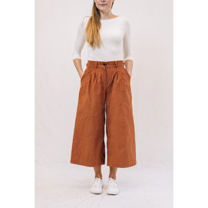 Manšestrové culottes Michele medové Velikost: M