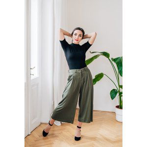 Culottes Michele khaki Velikost: XS