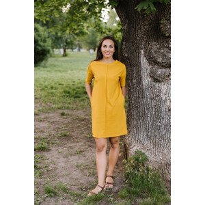 Šaty Lena žluté Velikost: M