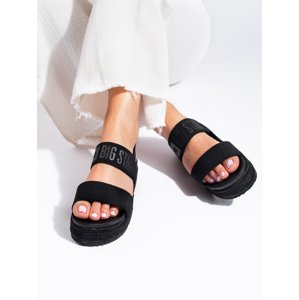 Originální dámské  sandály černé
