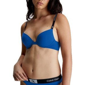 Dámská push-up podprsenka Calvin Klein QF7252E modrá