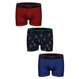 Pánské boxerky John Frank JF3BRS01 3PACK