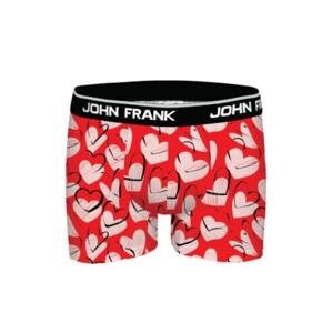 Pánské boxerky John Frank JFBD01-VD Valentýn