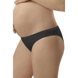 Dámské těhotenské kalhotky Italian Fashion Mama mini černé