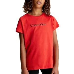 Dětské triko Calvin Klein G80G800657 červené