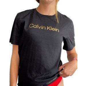 Dětské triko Calvin Klein G80G800657 černé
