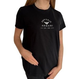 Dámské triko Emporio Armani 164720 4R227 černé