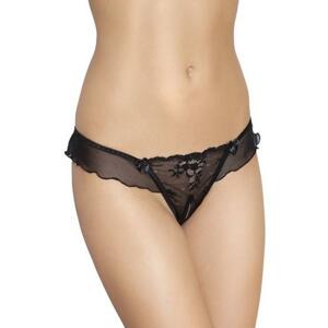 Dámské erotické tanga Softline collection 2384 černé