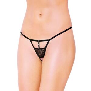 Dámské erotické tanga SoftLine collection 2461 černé