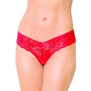 Dámské erotické tanga SoftLine collection 2440 červené