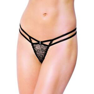 Dámské erotické tanga SoftLine collection 2450 černé