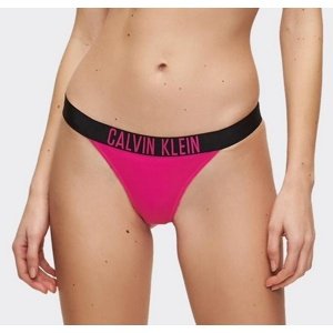 Dámské plavkové brazilky Calvin Klein KW00939 růžová