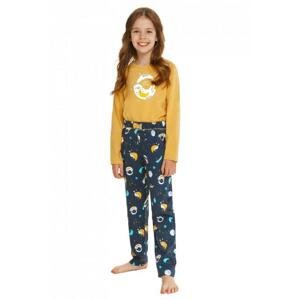 Dívčí pyžamo 2616 Sarah žluté