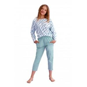 Dívčí pyžamo Taro 2619 Cara zelené