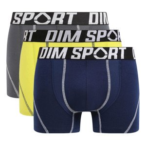 Pánské boxery DIM 08EX SPORT COTTON STRETCH 3 kusy