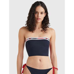 Dámské plavky Tommy Hilfiger UW0UW03707 LONGLINE BANDEAU