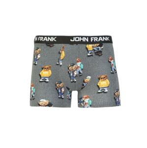 Pánské boxerky John Frank JFBD325-COOL TEDDY