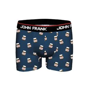 Pánské boxerky John Frank JFBD315-CHOCO