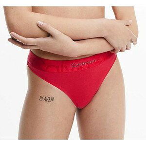 Dámské tanga Calvin Klein QF7055E červené