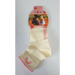 Dětské ponožky Design Socks smetanové