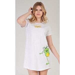 Dámská noční košile s krátkým rukávem Vienetta Secret Frog
