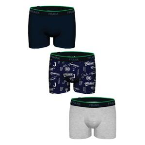 Pánské boxerky John Frank JF3BRS04 3 PACK