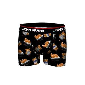 Pánské boxerky John Frank JFBD349 černé