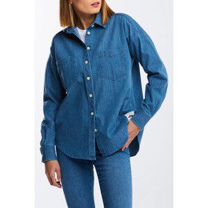 KOŠILE GANT D1. RW DENIM SHIRT modrá 34