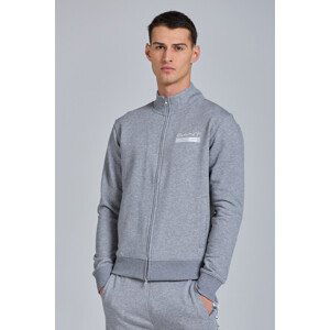 MIKINA GANT D1. 13 STRIPES FULL ZIP CARDIGAN šedá M