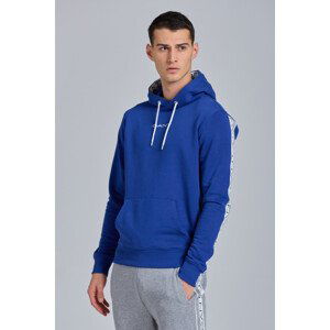 MIKINA GANT D1. 13 STRIPES SWEAT HOODIE modrá M