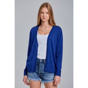 SVETR GANT LIGHT COTTON VNECK CARDIGAN modrá S