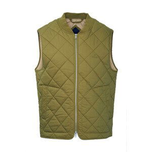 VESTA GANT D1. THE LIGHT PADDED VEST zelená L