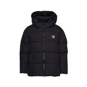 BUNDA GANT D1. GANT RETRO SHIELD PUFFER černá 134/140