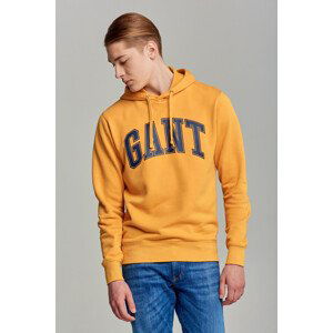 MIKINA GANT MD. FALL HOODIE SWEAT žlutá L