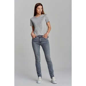 DŽÍNY GANT FARLA SUPER STRETCH JEANS šedá 33/32