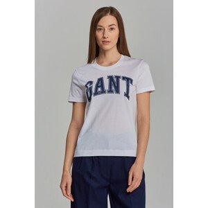 TRIČKO GANT MD. FALL SS T-SHIRT bílá XS