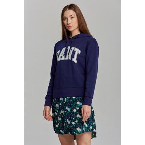 MIKINA GANT MD. FALL HOODIE SWEAT modrá M