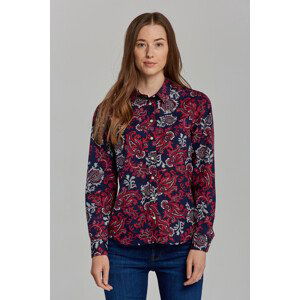 KOŠILE GANT D2. REG PAISLEY BC SHIRT modrá 36