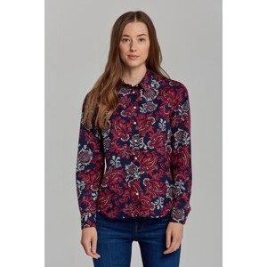 KOŠILE GANT D2. REG PAISLEY BC SHIRT modrá 38