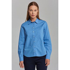 KOŠILE GANT D1. REGULAR BROADCLOTH SHIRT modrá 34