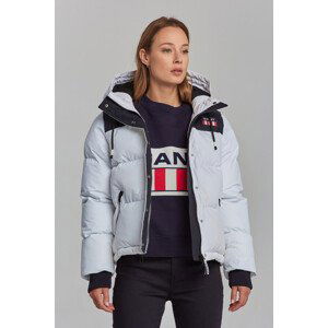 BUNDA GANT D2. ALTA COLOR BLOCKED PADDED JKT bílá S