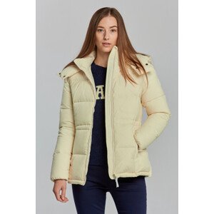 BUNDA GANT D2. MID LENGTH DOWN JACKET bílá XS