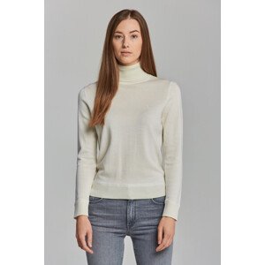 ROLÁK GANT LIGHT COTTON TURTLENECK bílá XS