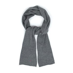 ŠÁLA GANT WOOL KNIT SCARF šedá None