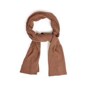 ŠÁLA GANT WOOL KNIT SCARF hnědá None